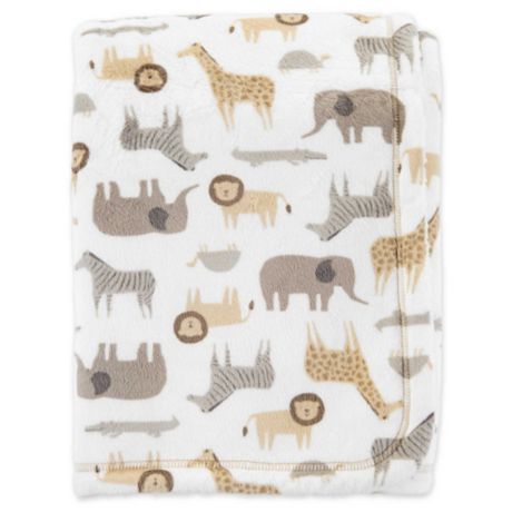 Carters Safari Plush Blanket D06G288