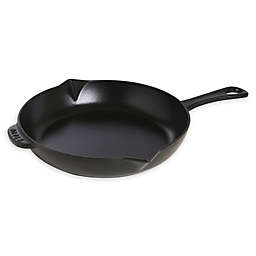 Staub® 10.25-Inch Fry Pan with Helper Handle in Black