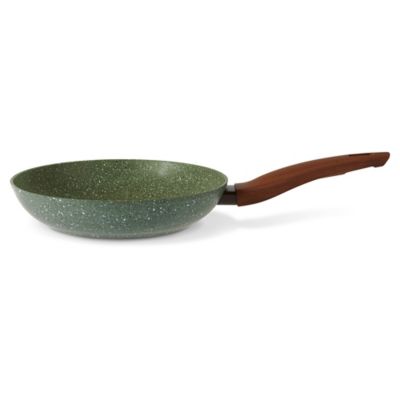 TVS Natura Induction Nonstick Frypan in Green | Bed Bath & Beyond