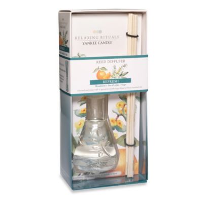 yankee candle diffuser refresh reed rituals relaxing
