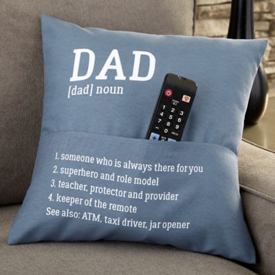 Definition of Him Personalized Pocket Pillow