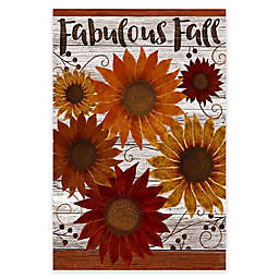 Courtside Market Fabulous Fall Flag 18-Inch x 24-Inch Gallery Art Decal
