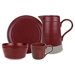 Bee & Willow™ Home Milbrook Dinnerware Collection in Barn Red