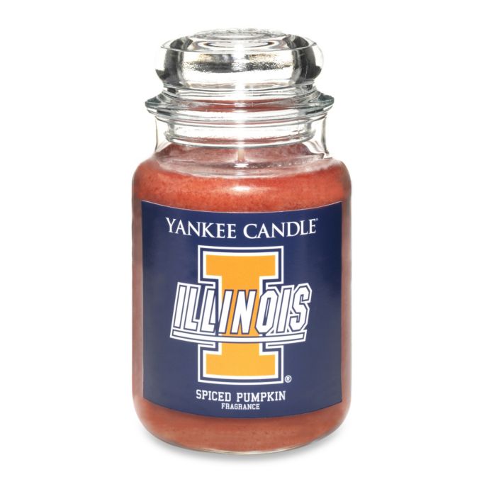 Yankee Candle® University of Illinois Large Jar Fan Candle Bed Bath