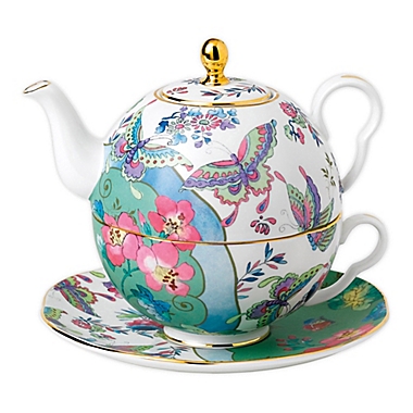 Wedgwood&reg; Butterfly Bloom Tea for 1. View a larger version of this product image.