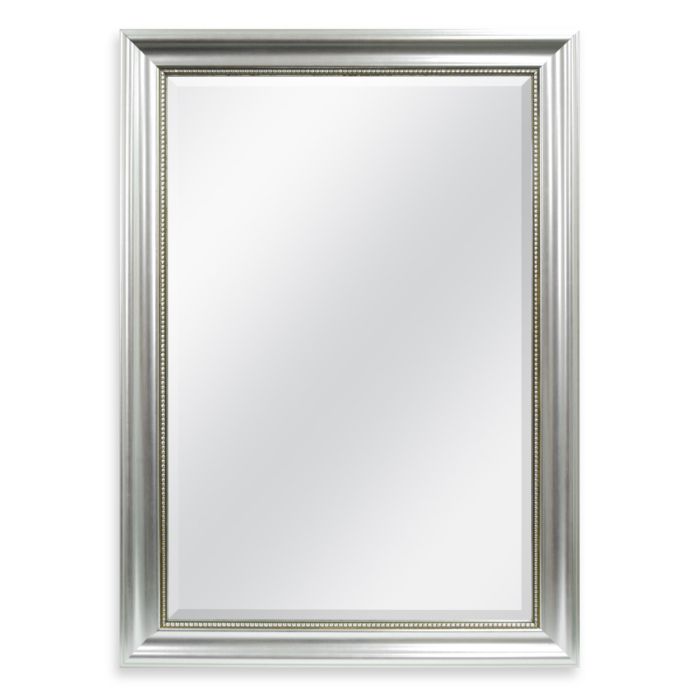 Decorative 30.25-Inch x 42.25-Inch Large Wall Mirror in ... on Large Wall Sconces 30 Inches And More id=69496