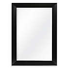 Alternate image 0 for Decorative 42.25-Inch x 30.25-Inch Wall Mirror in Black