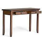 Alternate image 2 for Simpli Home Artisan Solid Wood Console Sofa Table in Russet Brown