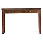 Alternate image 5 for Simpli Home Artisan Solid Wood Console Sofa Table in Russet Brown