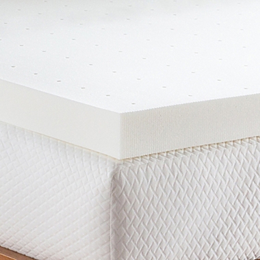 Linenspa Signature Collection&trade; 4-Inch Memory Foam Queen Mattress Topper. View a larger version of this product image.