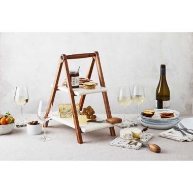 Artisanal Kitchen Supply&reg; Marble and Wood Serveware Collection. View a larger version of this product image.
