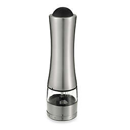 Prodyne Pepperpro™ Stainless Steel Battery-Operated Electric Salt and Pepper Mill