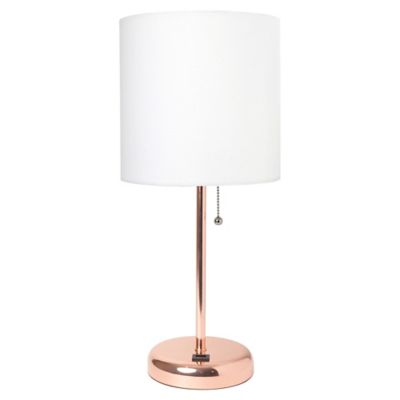 rose gold desk lamp