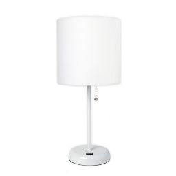 Navy White Table Lamp Bed Bath Beyond