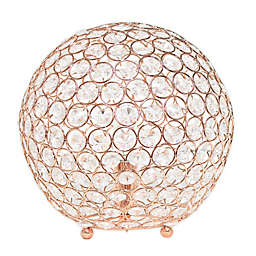 Elegant Designs Elipse Crystal Ball Table Lamp