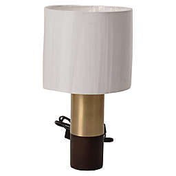 O&O by Olivia & Oliver™ Peyton Accent Lamp in Warm Gold/Walnut