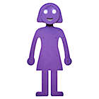 Alternate image 2 for Walter+Ray Bendywoman Flashlight Phone Stand and Booklight in Purple