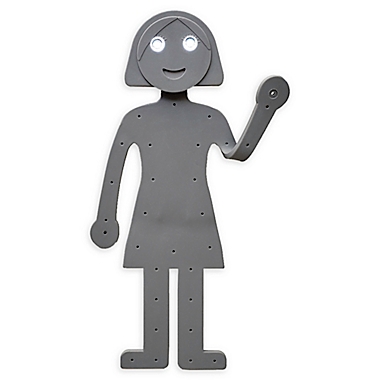 Walter+Ray Bendywoman Flashlight Phone Stand and Booklight in Grey. View a larger version of this product image.