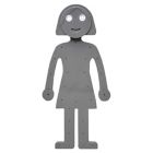 Alternate image 2 for Walter+Ray Bendywoman Flashlight Phone Stand and Booklight in Grey