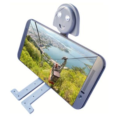 Walter+Ray Bendywoman Flashlight Phone Stand and Booklight in Grey. View a larger version of this product image.