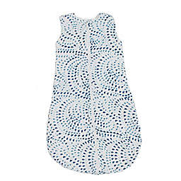 Bebe Au Lait® Serenity Wearable Blanket in Blue/White