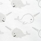 Alternate image 2 for HALO&reg; SleepSack&reg; Small Narwhal Wearable Blanket in Grey