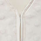 Alternate image 3 for HALO&reg; SleepSack&reg; Medium Velboa Dot Wearable Blanket in Ivory