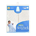 Alternate image 5 for HALO&reg; SleepSack&reg; Medium Velboa Dot Wearable Blanket in Ivory