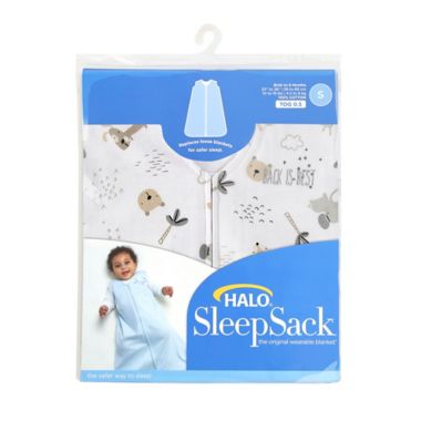 HALO&reg; SleepSack&reg; Small Wearable Blanket in Neutral Weather Friends. View a larger version of this product image.