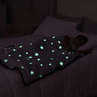 Alternate image 3 for Therapedic&reg; Glow-in-the-Dark Reversible 6 lb. Weighted Throw Blanket in Grey