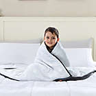 Alternate image 12 for Therapedic&reg; Glow-in-the-Dark Reversible 6 lb. Weighted Throw Blanket in Grey