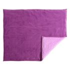 Alternate image 1 for Therapedic&reg; Nubby Reversible 6 lb. Weighted Throw Blanket in Purple