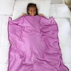 Alternate image 9 for Therapedic&reg; Nubby Reversible 6 lb. Weighted Throw Blanket in Purple
