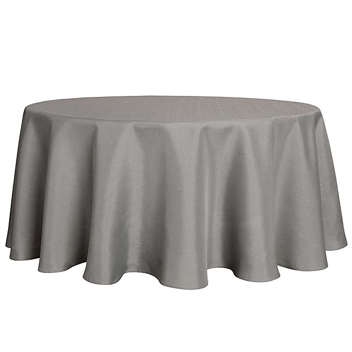 Basics 70 Inch Round Tablecloth Bed, 70 Inch Round Tablecloth