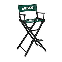 NFL New York Jets Bar Height Directors Chair