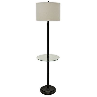 Bee Willow Home Floor Lamp In, Floor Lamp With Glass Table