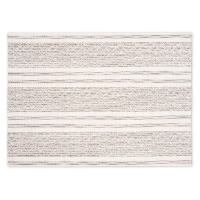 Woven Striped Placemats (Set of 4) Bed Bath and Beyond Canada