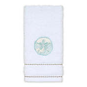 Avanti Farmhouse Shell Fingertip Towel in White