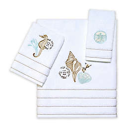 Avanti Farmhouse Shell Bath Towel Collection