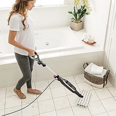 Shark&reg; Genius&trade; Steam Pocket&reg; Mop System in Bordeaux/Grey. View a larger version of this product image.