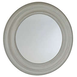 Bee & Willow™ 24-Inch Round Wall Mirror in Light Grey