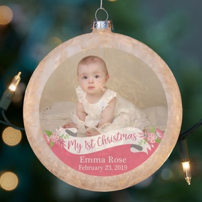 baby on the way christmas ornament