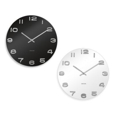 Present Time Karlsson 14Inch Vintage Wall Clock Bed Bath & Beyond