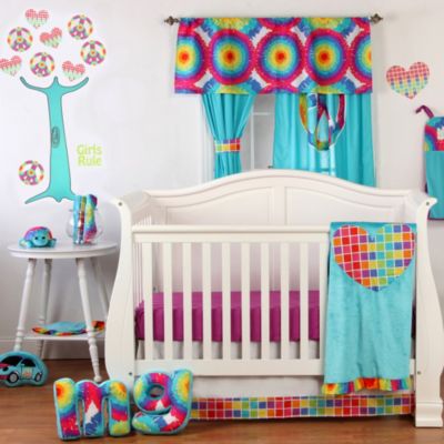 One Grace Place Terrific Tie Dye Crib 