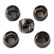 Safety 1st&reg; Easy Install Stove Knob Covers in Black (Set of 5)