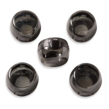 Safety 1st&reg; Easy Install Stove Knob Covers in Black (Set of 5). View a larger version of this product image.