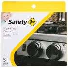Alternate image 3 for Safety 1st&reg; Easy Install Stove Knob Covers in Black (Set of 5)