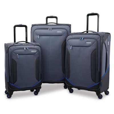 american tourister black luggage