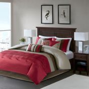Madison Park&reg; Amherst 7-Piece King Comforter Set in Red