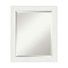 Alternate image 0 for Amanti Art Vanity 19-Inch x 23-Inch Narrow Framed Bathroom Vanity Mirror in White
